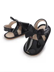 Fashion Baby Girl Sandals, Newborn Breathable Non-Slip Baptism Shoes, Summer Walking Infant Shoes, Soft Soled Shoes, Comfortable and Stylish, Walking Shoes Babies