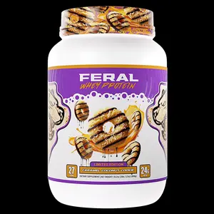 FERAL WHEY "LIMITED EDITION" DROP Coconut Caramel Cookie