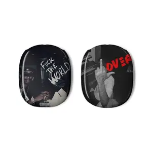 Bad Boy Style – Alternative AirPods Max Case, Compatible with AirPods Max, Attitude Design Niche, Flexible Snap-On Cover TM