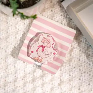 Silly Goose Magnetic Kindle Grip Acrylic Resin E-Reader Holder - MagSafe Compatible Phone Grip with Adapter Ring for Secure Handling & Video Viewing