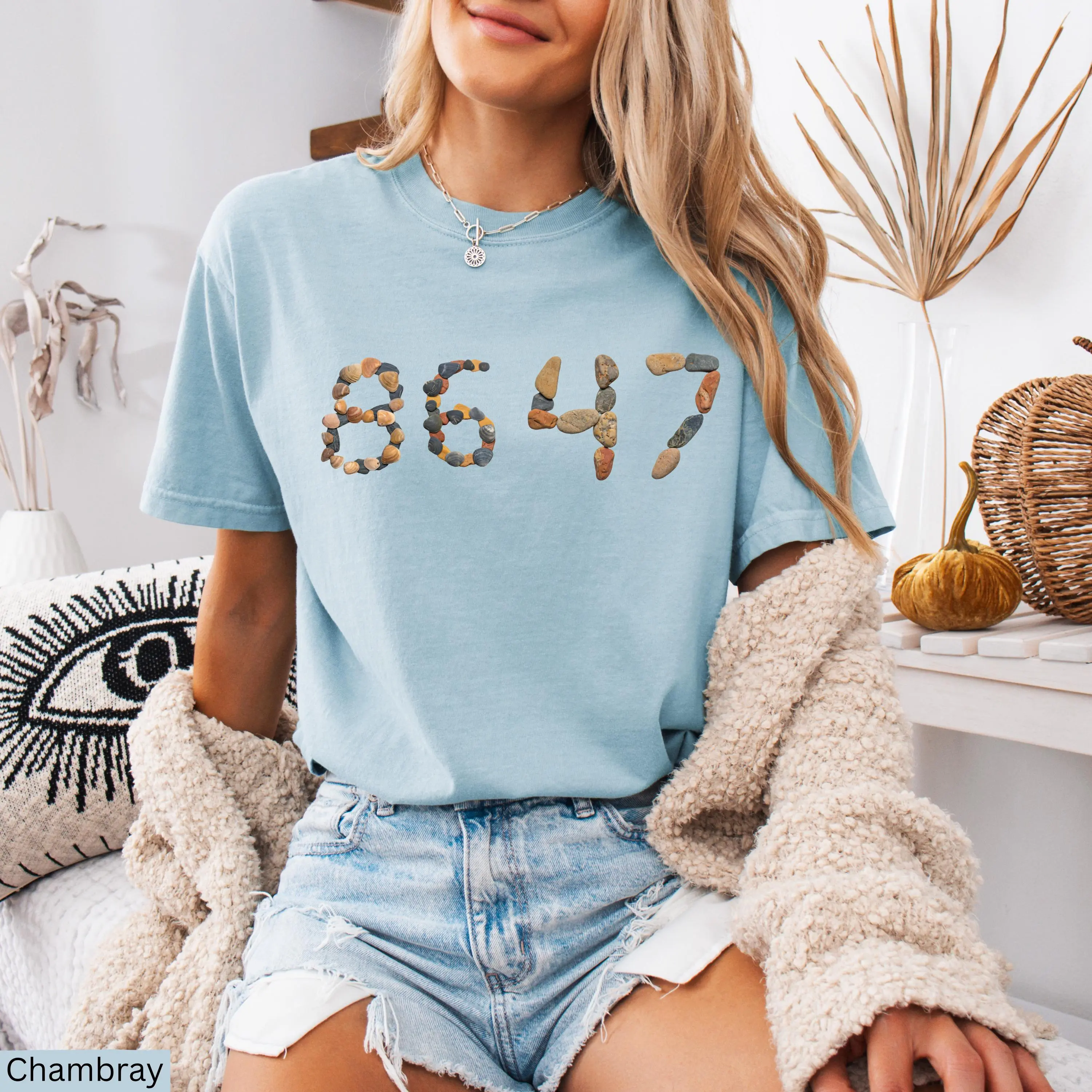 Vintage 8647 Shirt, Pro-Democrat T-shirt, Protest Shirt, Unisex Graphic Cotton Top