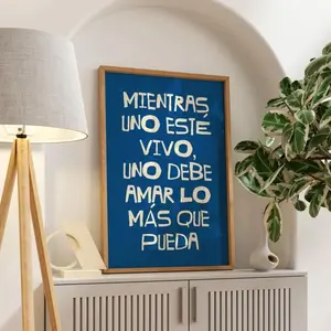 Debi Tirar Mas Fotos Typographic ,  Puerto Rican Wall Art, Spanish Poster, Baile Inolvidable, Hispanic Pride Art M