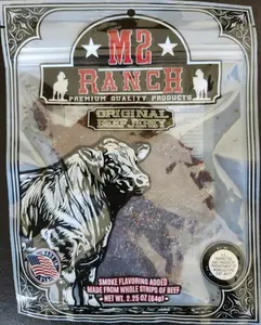 M2 Ranch Beef Jerky - Original flavor