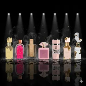 Ard Al Zaafaran Unisex Fragrance 7-Piece Bundle - Eclaire Bonaffi, Eclaire, Hayaati Exotic, Angham, Shams Al Emarat Pink Blush, Yara, Her Confession