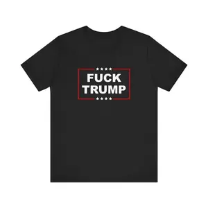 Fuck Trump T-Shirt, Unisex Shirt, Not My President, Trump For Prison Tee, Convicted Felon Traitor Treason Rapist, Lock Him Up