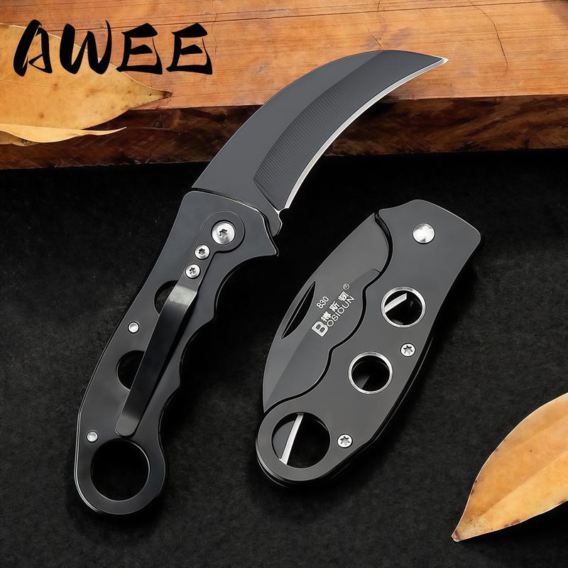 4PCS Lockless Eagle Claw Folding Knife Set | Multi-functional EDC Pocket Knife for Men | Portable Outdoor Camping Hunting Survival Tool