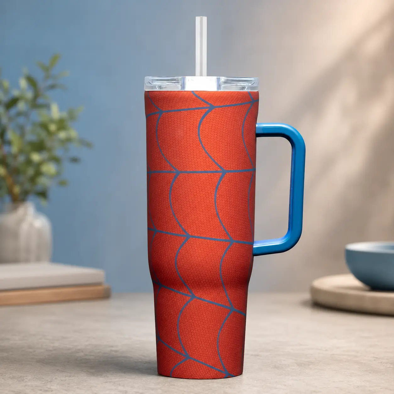 SPlDER MAN Tumbler, 20-40oz Stainless Steel Cup With Handle and Lid, Double-Wall Insulated Travel Mug, Gift for Your Health