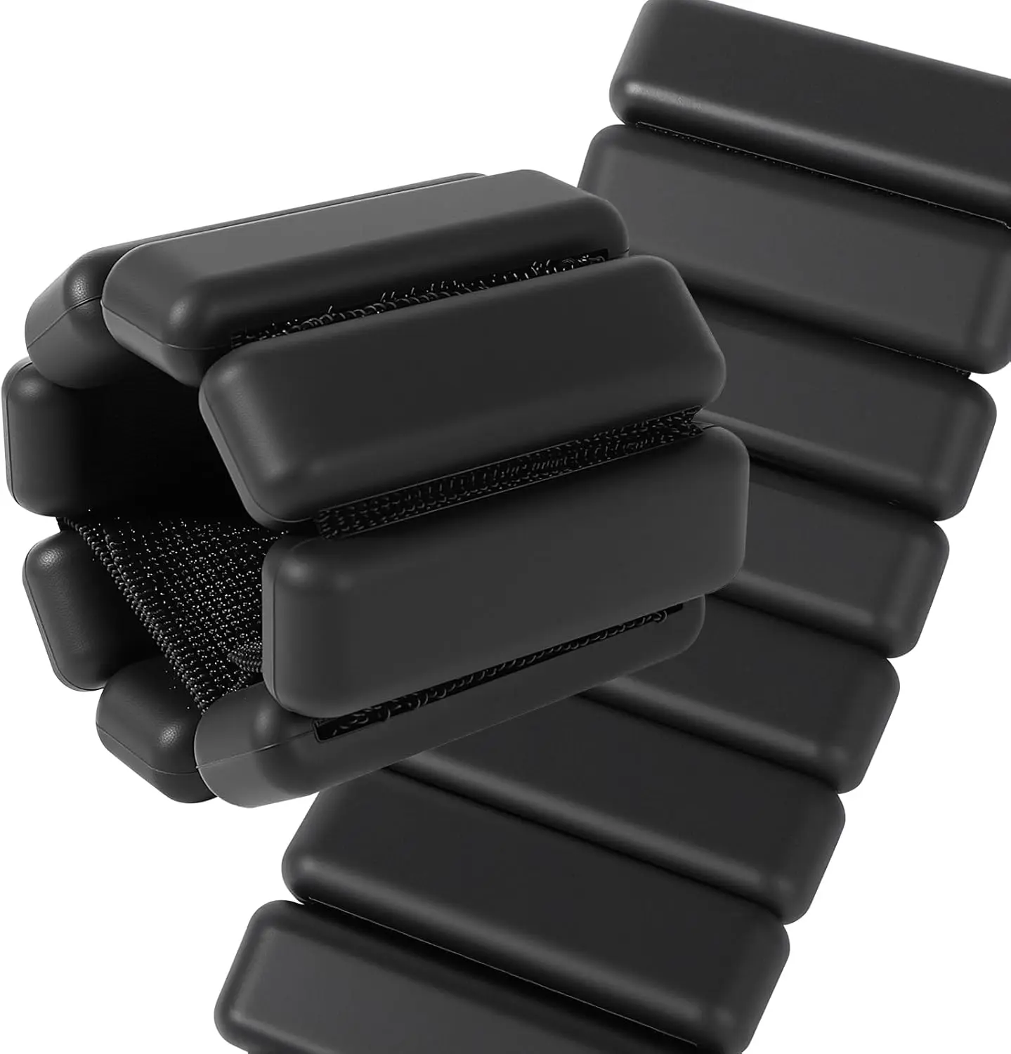Women's Silicone Adjustable Strap Wrist Weights (2 lbs Pair, 1 lb Each) - Lightweight Ankle & Wrist Bands for Pilates, Strength Training, Lightweight Adjustable Wrist Weights campingessentials