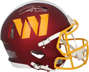 Jayden Daniels Washington Commanders Autographed 2026 Speed Authentic Helmet - Fanatics Authentic Certified