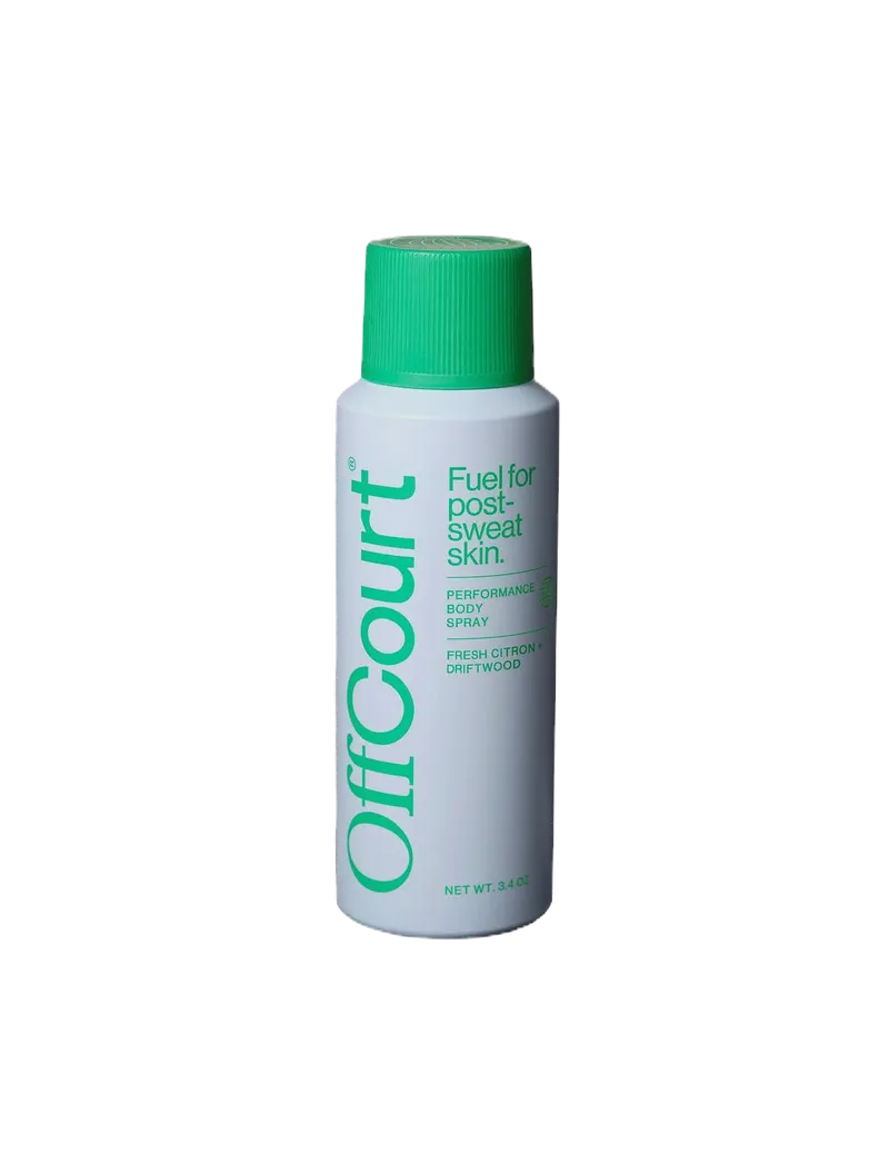 OffCourt Performance Body Spray Fresh Citron + Driftwood 3.4oz