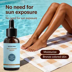 30ML Self-Tanning Lotion, Vitamin E Rich, No Sun Needed, Bronzed Look, Hydrating & Nourishing, Suitable for All Skin Types
