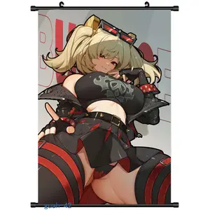 Zenless Zone Zero Anime HD Girl Game Burnice White Poster ART Wall Scroll S2228