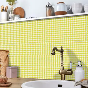 Minimalist Checkerboard Wall Decals, Matte Self Adhesive, Waterproof, Easy Install, No Damage, Universal Stickers, Flat Pattern