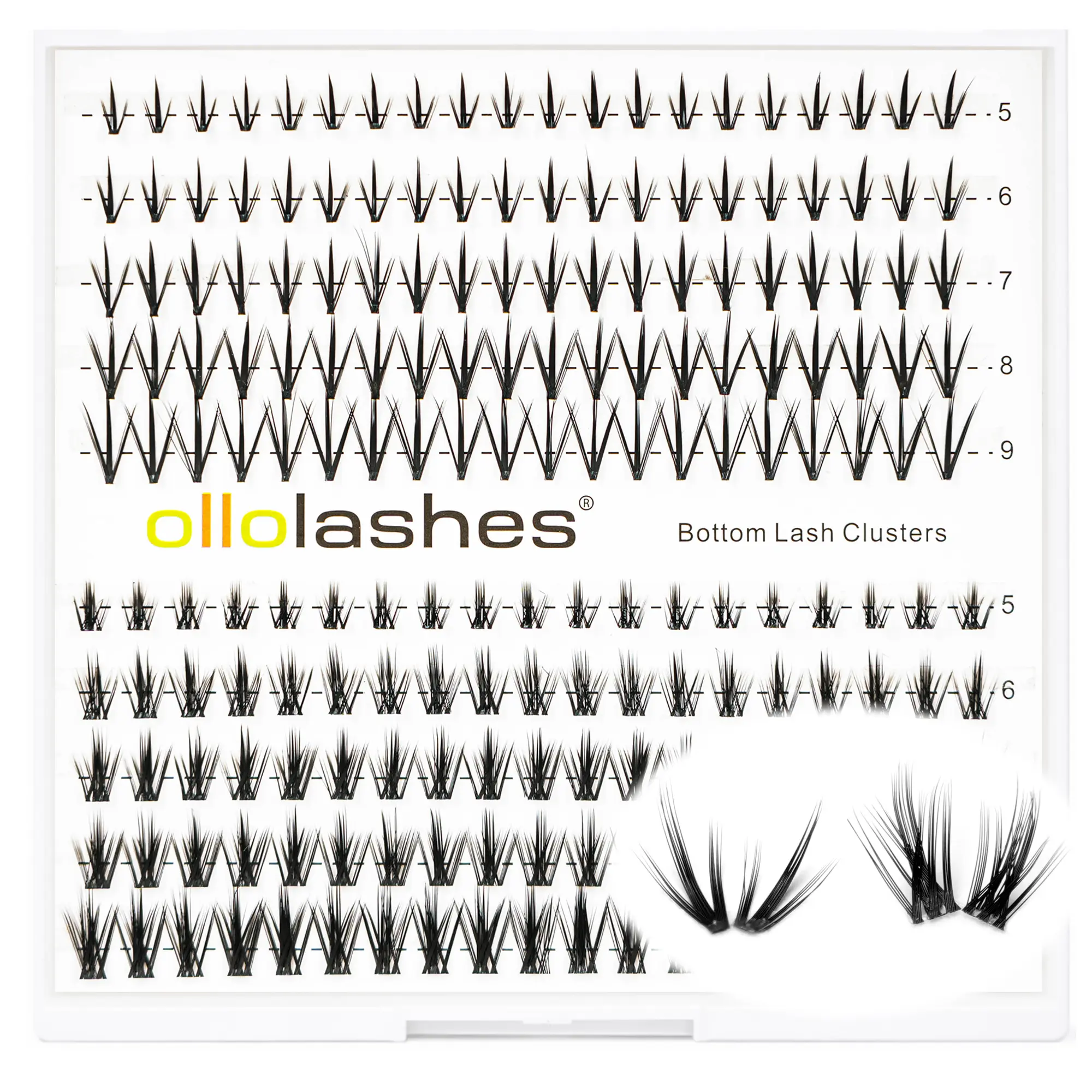 Bottom Lashes Bottom Lash Clusters | Lash Clusters With Bottom Lashes | DIY Bottom Lashes, Multiple Styles, Lightweight Natural Look, Easy Application & Long Wear