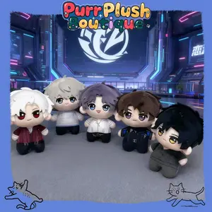 10cm NEW Doll Anime Love And Deepspace Caleb Cosplay Mini Starfish Body Plush Doll Pendant Keychain Stuffed Toys Holiday Gift