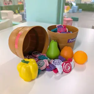 Cutey Little Candy Watermelon Sunflowers Keychains for Halloween - Colorful Sweet Keychain Accessories 5PCS+1 BONUS