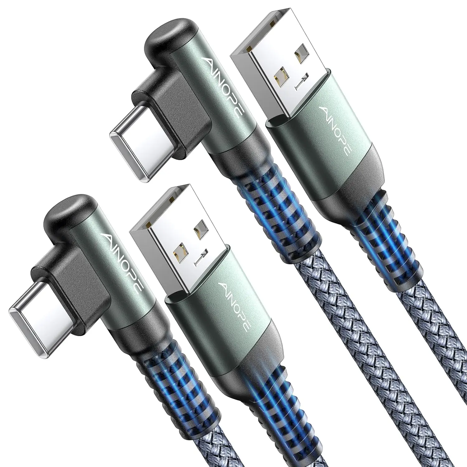 USB A to USB C Cable Short 3. 3FT 2-Pack USBA to USBC Carplay Cord