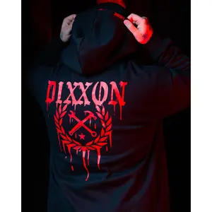 Terror Zip Up Hoodie - Black