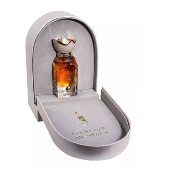 Ahmed Al Maghribi Zumar Mens Fragrance Eau De Parfum 2.0 oz - Elegant & Sophisticated Scent with Saffron, Pear, Rose, Jasmine, and Kinam Oud Accords