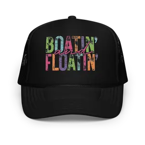 Boat Floating Trucker Hat