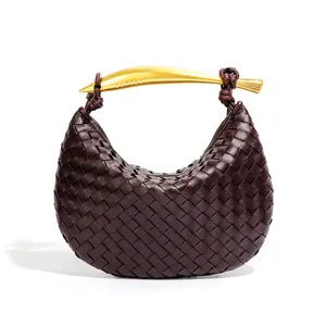 Fashionable Niche Sardine Hand-Woven Bag – Stylish Dumpling Handbag, Casual Versatile Tote & Shoulder Crossbody Bag for Women