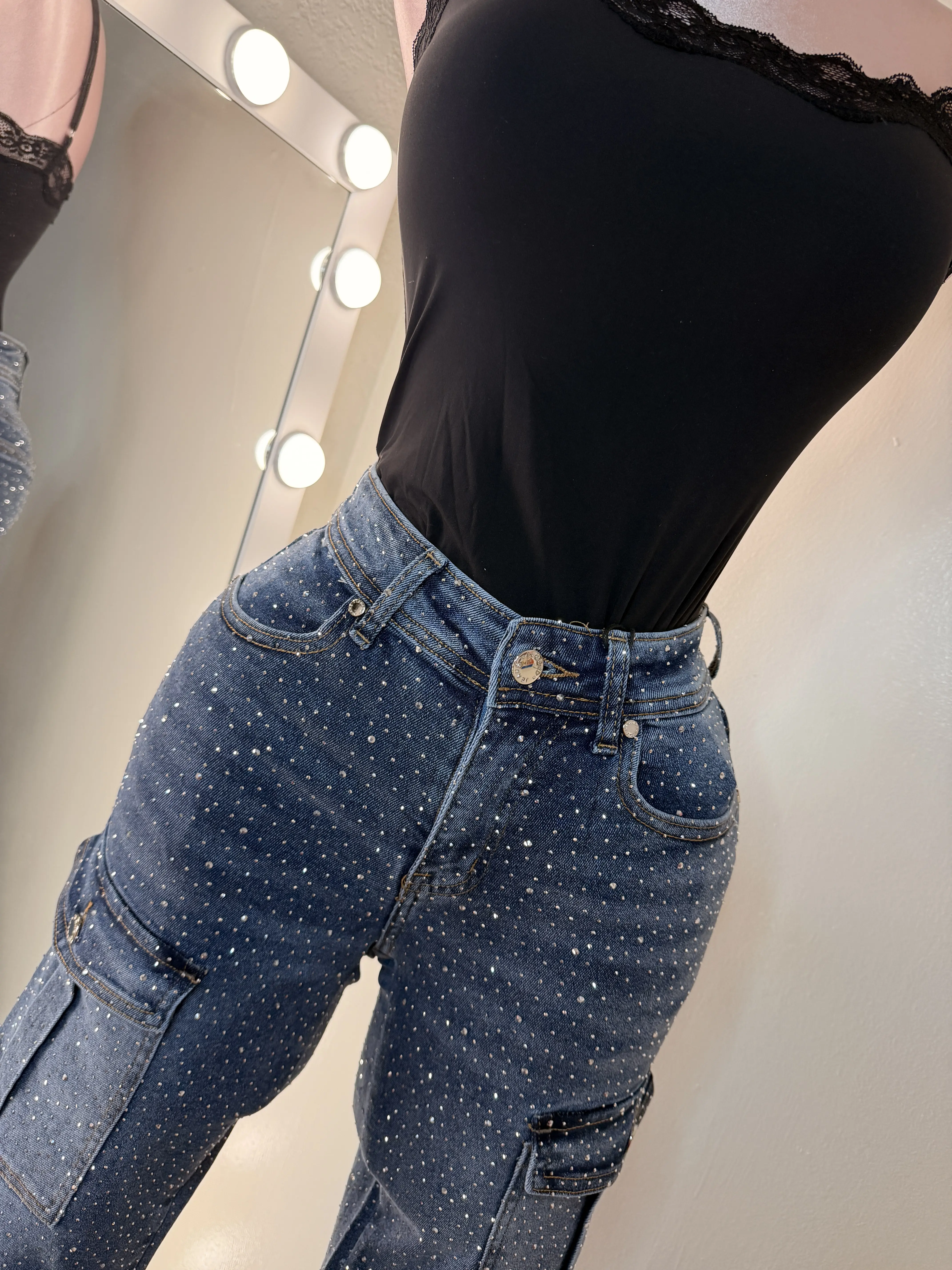 Diamond Dust Cargo Jean