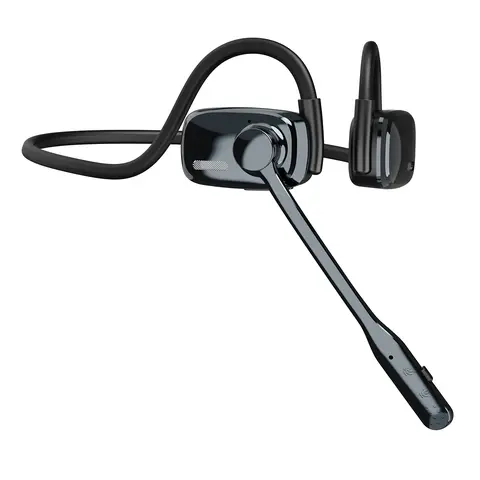 2B2C LK12 Open Air Conduction Sports Wireless BT 5.0+ Headset - 100mAh Battery, 10.0-12.9h Playtime, ENC Noise Cancellation, Magnetic Charging, High Bass, Crystal-Clear Midrange, Outdoor Safe, Fitness Use, Audio Electronic Wireless BT Headphones