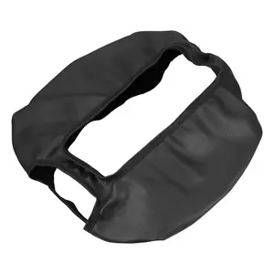 Center Console Cover Pad Waterproof Car Armrest Cover Protector for Chevy Silverado 1500 1500HD 2007-2014 Faux Leather Black