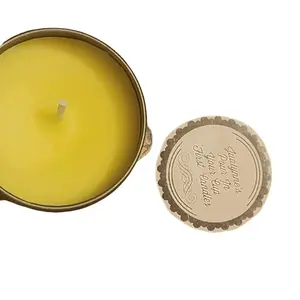 Scented Soy Wax Candles Tin - Freshener for Decorative Use melt