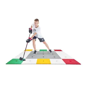 Hockey Revolution 360 Zone Lit - Professional Training Flooring Tiles - Improve StickHandling and Moving, Speed on Ice, Exercise, Fitness