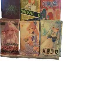 Pack on screen! Anime Trading Cards Assorted Designs Featuring Creative Artwork for Collectors