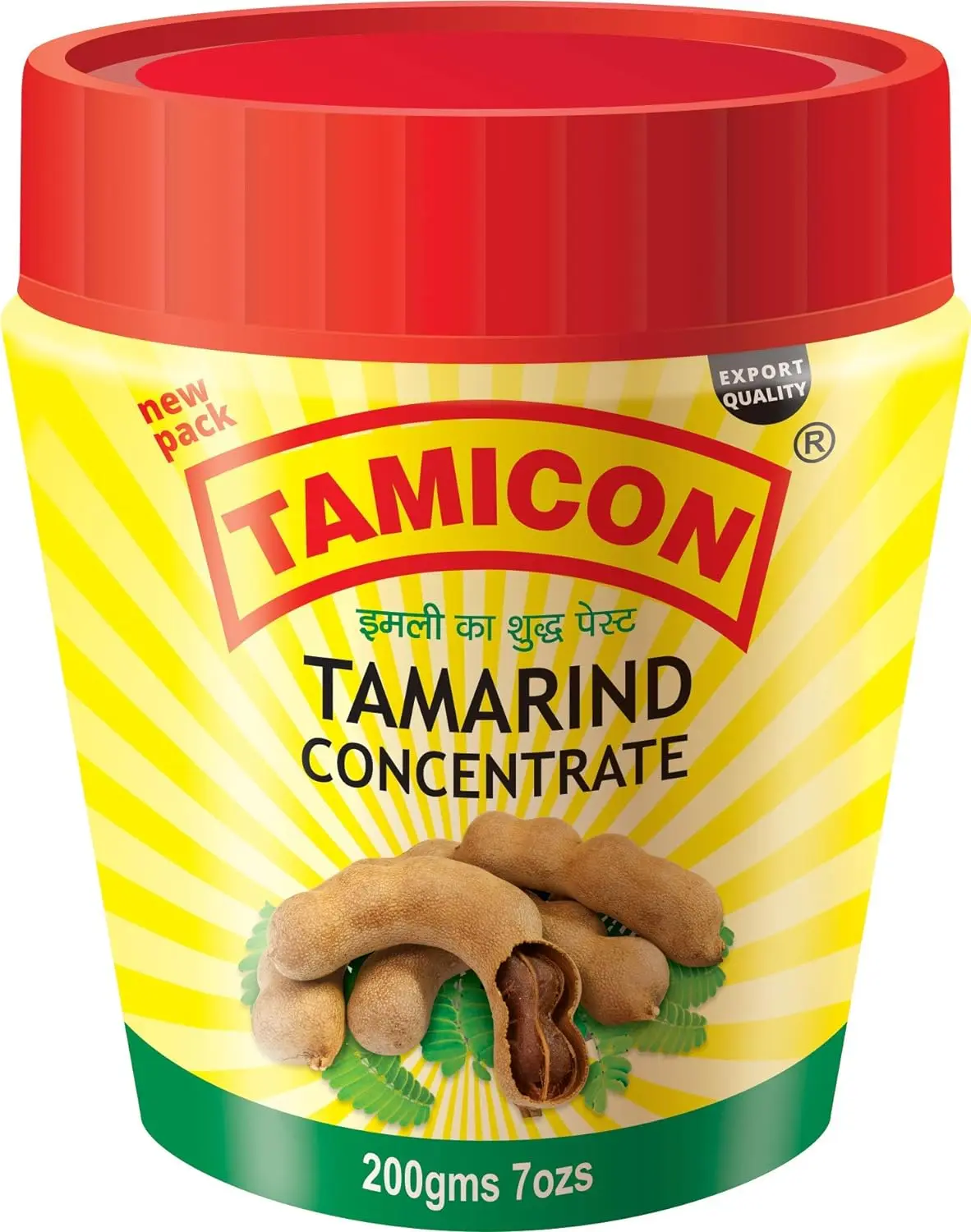 Tamarind Concentrate | Tangy & Sour Imli Chutney | South Indian Style Paste | Ideal for Indian Curries, Thai Sauces & Kitchen Recipes | 7.05 Oz (200gm)