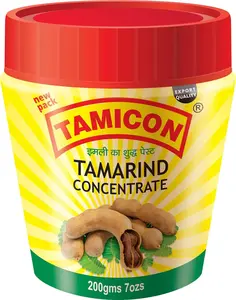 Tamarind Concentrate | Tangy & Sour Imli Chutney | South Indian Style Paste | Ideal for Indian Curries, Thai Sauces & Kitchen Recipes | 7.05 Oz (200gm)