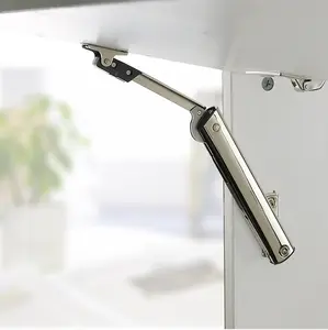Cabinet flip-up door support frame, can be opened at any angle, allows the overhead cabinet door to stop at any position