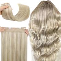 #17A/60A Ash Blonde Highlighted Platinum Blonde