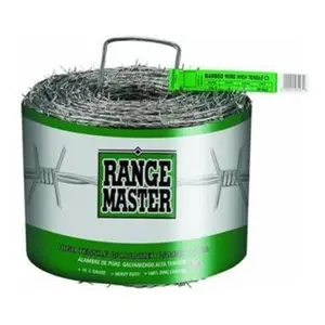 Mazeland  Import Barb Wire - 15.5 Gauge, Garden And Lawn Products, Barbed Wire
