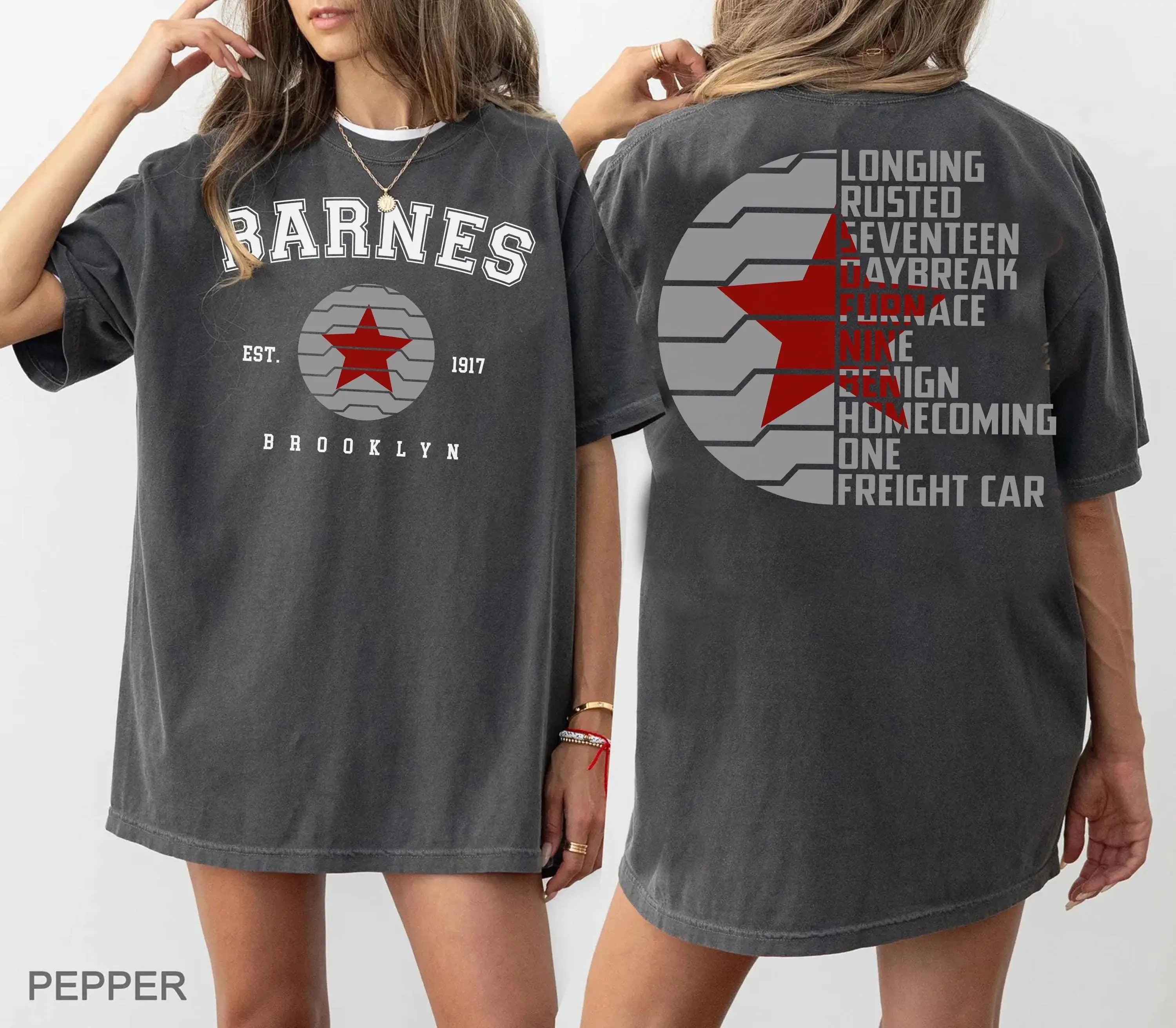 Comfort Colors Bucky Barnes 1917 - Winter Sodier Trigger Words T-shirt, Hero Shirt,Assemble Tee, Family Matching Shirts