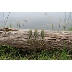 Creature Bait Watermelon Red Flake Hand poured soft plastic made in USA 6/Pkg