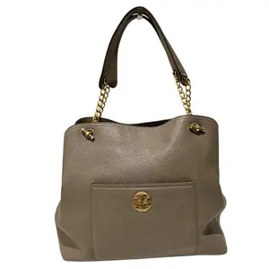 Pre-owned Tory Burch Calfskin Shoulder Bags Leather Shoulder Bag