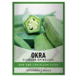 Clemson Spineless Okra Seeds Clemson Spineless Okra Seeds