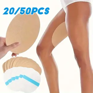 Invisible Anti-chafing Thigh Pads, 20/50pcs Self-adhesive Sweat-absorbent Leg Protectors for Women, Durable Anti-slip Friction Prevention Patches for Active Daily Wear, Body Care, Sweat Absorbing Breathable