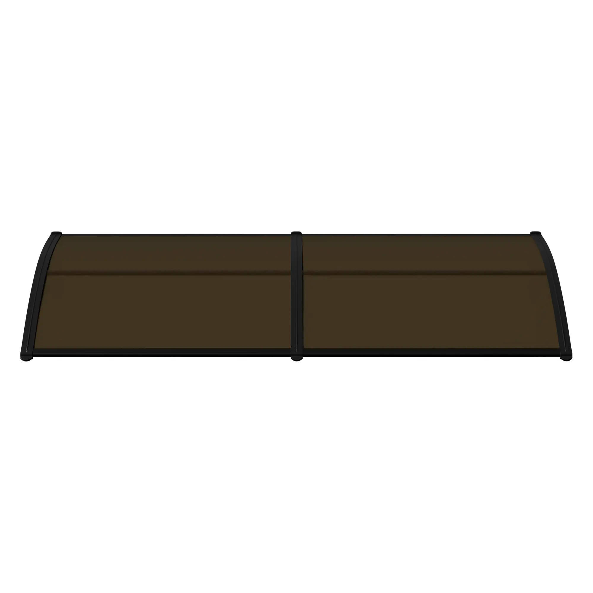 Segawe 80x40in Rectangular Heavy Duty Canopy - Aluminum Frame Patio Awning with UV-Resistant Polycarbonate Hollow Sheet, UV Filtering Parasol, Ideal for Entryways, Patios, Porches, Single Unit (Canopies & Shade)