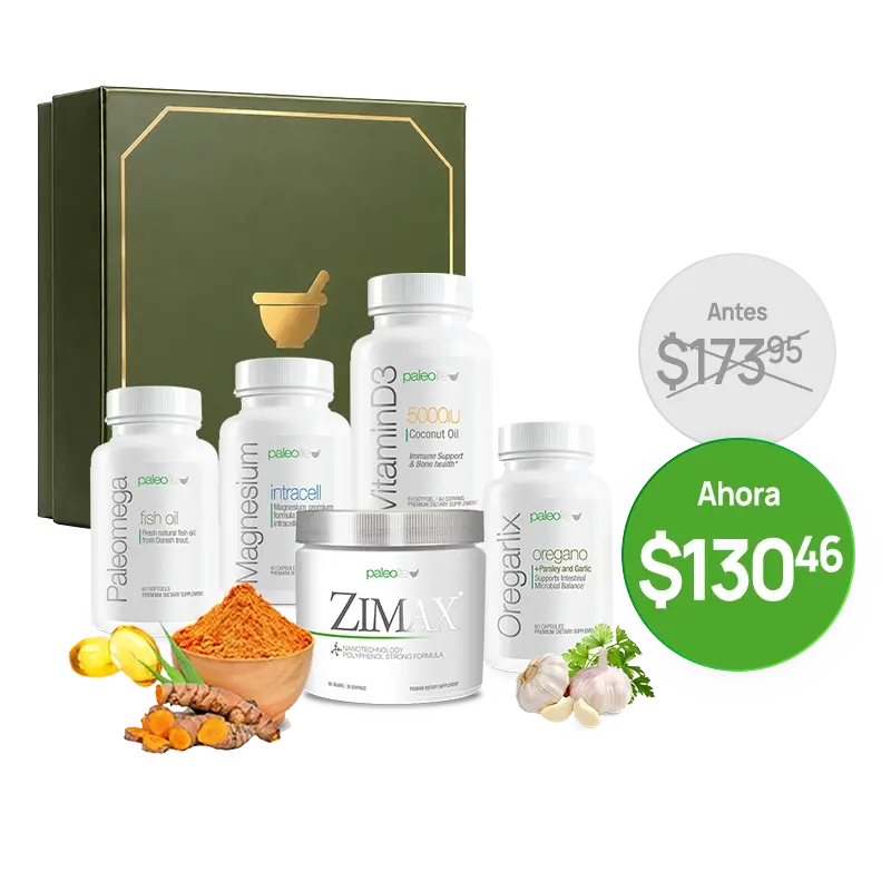 Anti-Inflammatory Supplement Kit, Green Box Antioxidant Nutritional Wellness Support