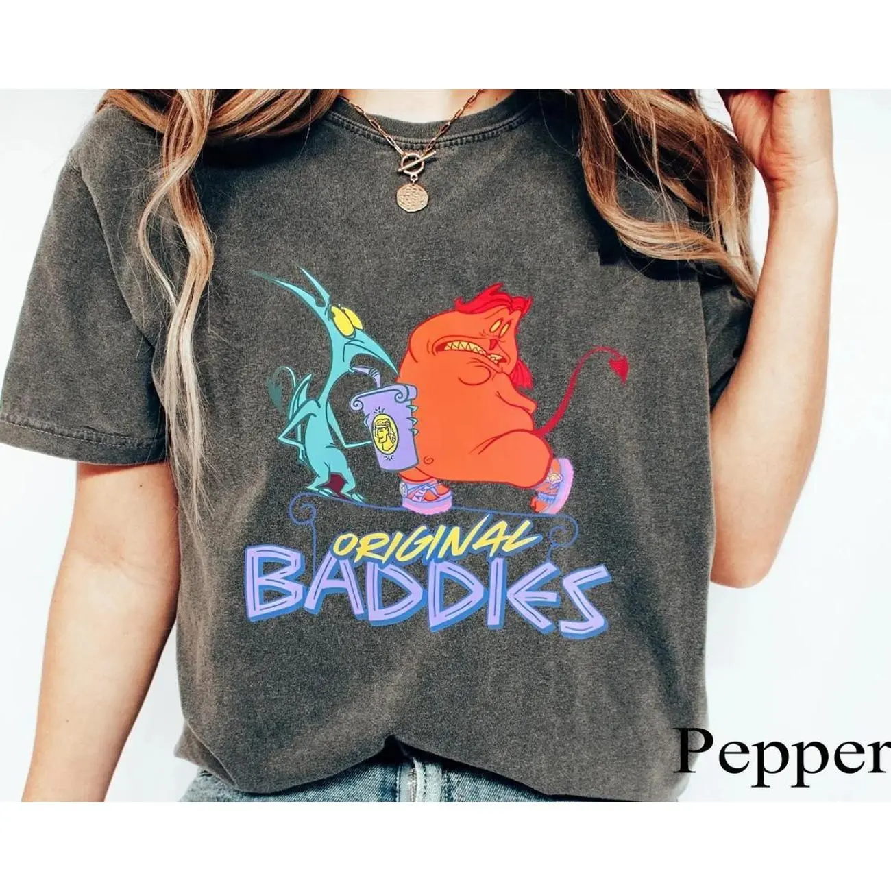 Retro Pain And Panic Original Baddies Shirt, Hercules Villains Washed T-shirt, Walt World, 2024 Trip 5431, Sweatshirt B2K