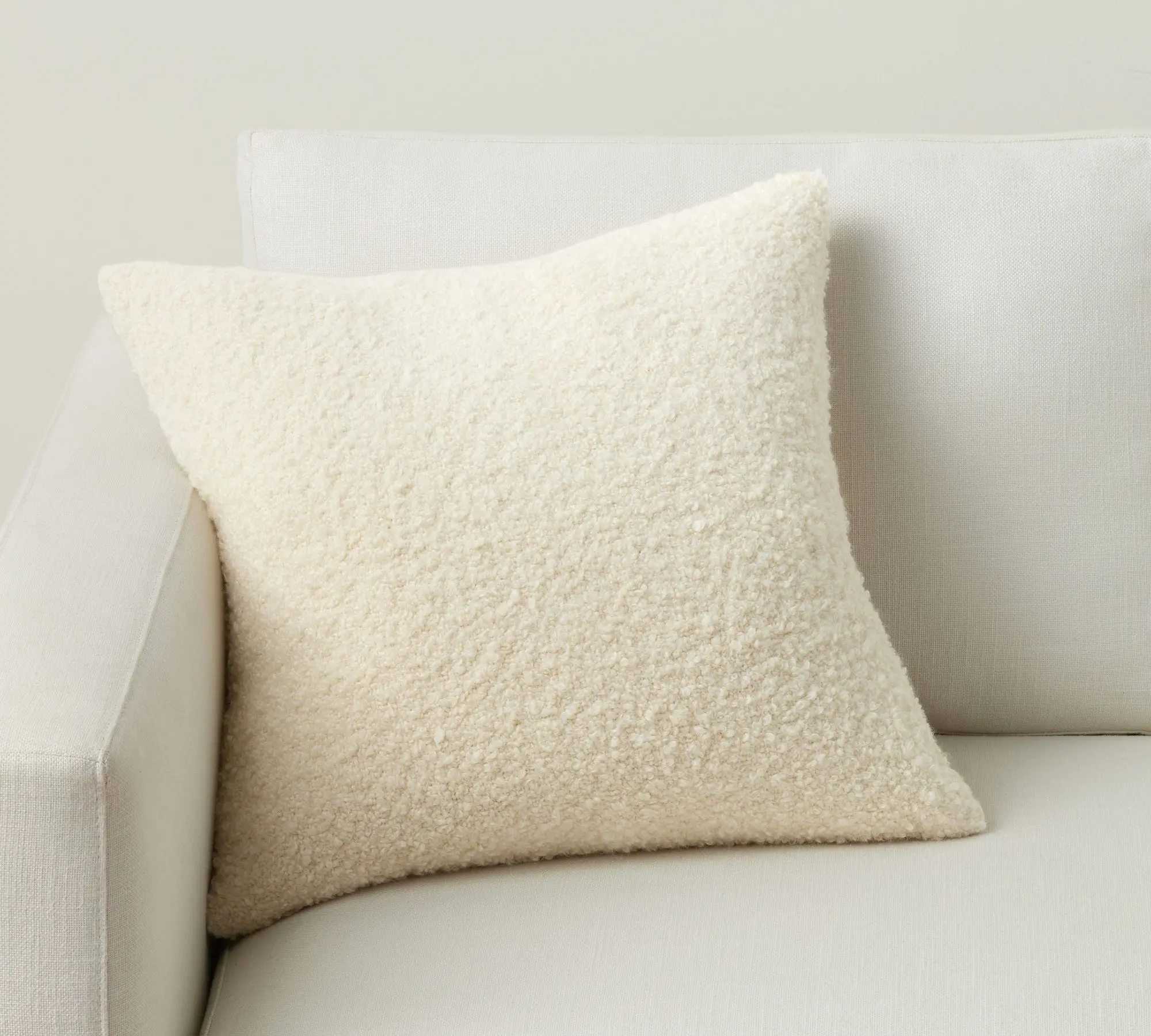 Textured Boucle Cushion Cover Modern Decorative Pillow Cover for Couch Sofa Bedroom Assorted Colors