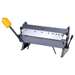 fathersdaygift VEVOR Box and Pan Brake, 24 in Sheet Metal Bending Brake, 16-Gauge Mild Steel Capacity, 0-135 Degree Adjustable, Metal Bender Machine with 5 Fingers, Heavy-Duty Aluminum Folder for Precise Bending