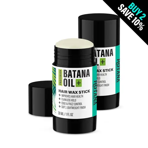 Hotana Precision Batana Oil Hair Wax Sticks 2 Pack - Edge Control, Frizz-Free Hair & Growth - Lightweight, Smooth Finish