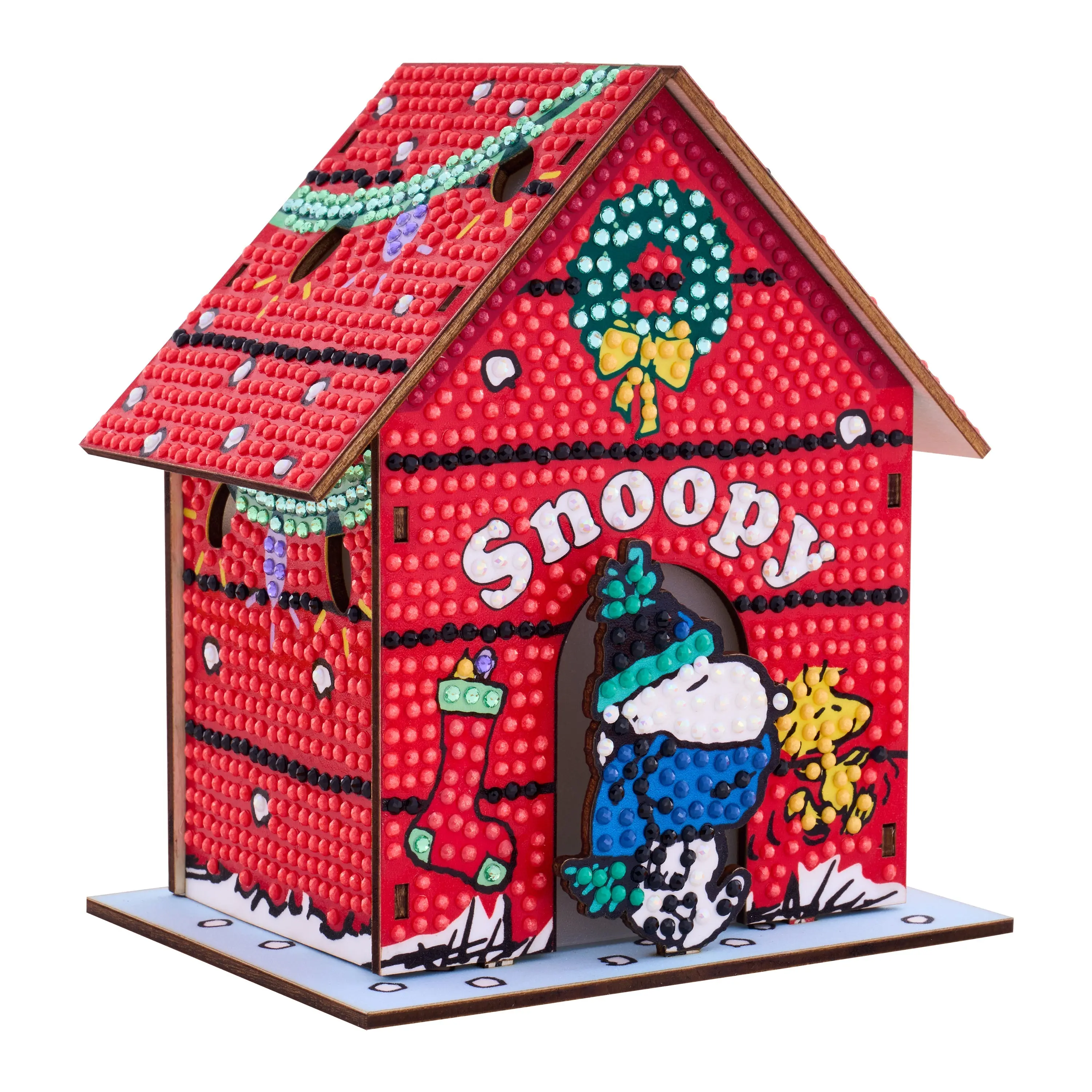 Diamond Art Club® Gem House - The Peanuts™ Holiday Diamond Painting Kit
