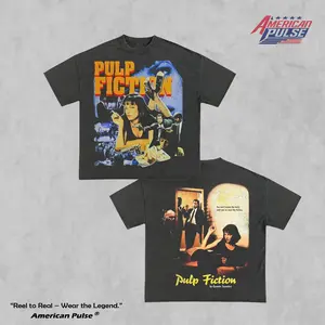 PULP FICTION TEE Graphic Movie T-shirt, Bold Athletic Tee, Movie Shirt, Gift for Him Gift For Her Crewneck Clothing
