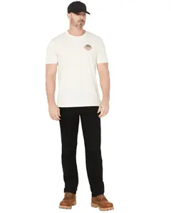 Thorogood Men's Canvas Dwr Relaxed Straight Stretch Work Pants - Tg206139-Blk